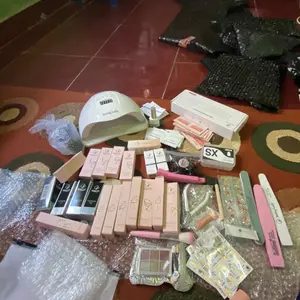 SET NAIL ART LENGKAP 45IN1/49IN1/53IN1/79IN1/80IN1 SET KUTEK GEL NAIL POLISH UV/UNTUK NAIL ART PEMULA