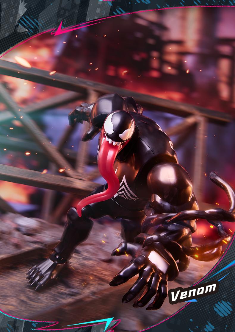 [HOT!]BLOKEES Marvel Spider-Man Galaxy Version 05 blind box Venom Spider-Man Secret 1/36  Spiderman blindbox GV05