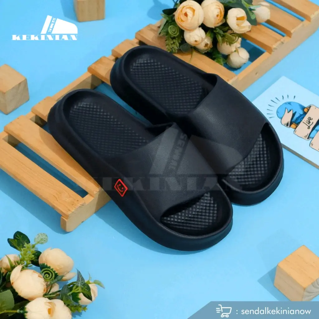 SANDAL PRIA / Sendal slop pria full karet eva anti slip Shoes