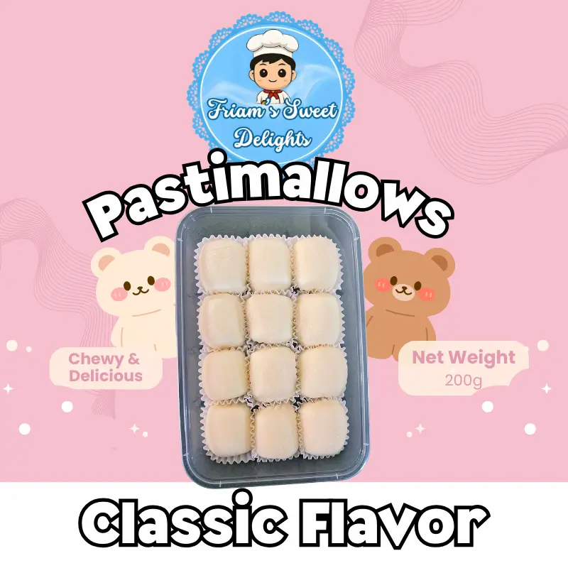 Pastimallows Milky Classic Flavor Masarap 12pcs - TikTok Shop Philippines