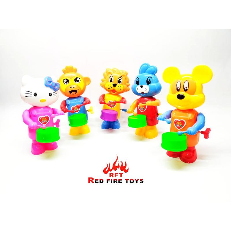 Mainan Tambur Cartoon Drum Band Putar Doraemon