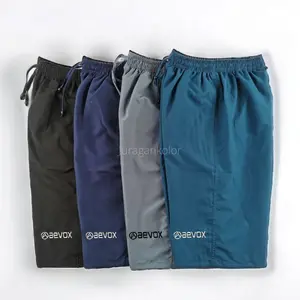 Celana Pendek Pria 100 Ribu Dapat 4 Pcs  Dewasa Kolor Cowok Santai Polos Bordir Casual Kantong