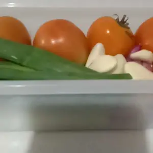 Set 5PCS Toples Food Grade Wadah Kulkas Transparan - Biru, Kuning