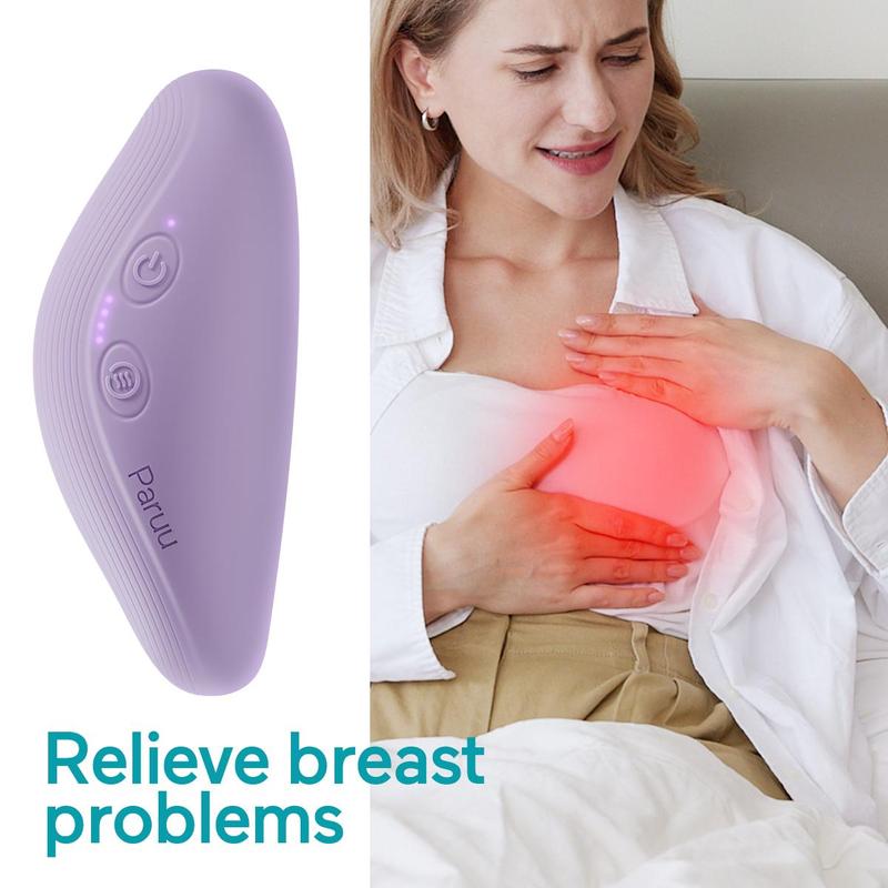 Máy massage ngực cầm tay giảm sưng và áp lực, máy massage cho con bú, 4 mức…