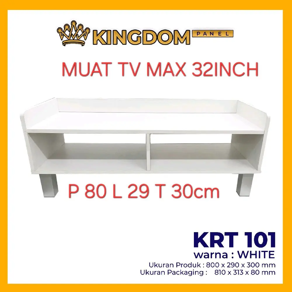 Rak tv meja tv minimalis KRT 101 KINGDOM Furniture