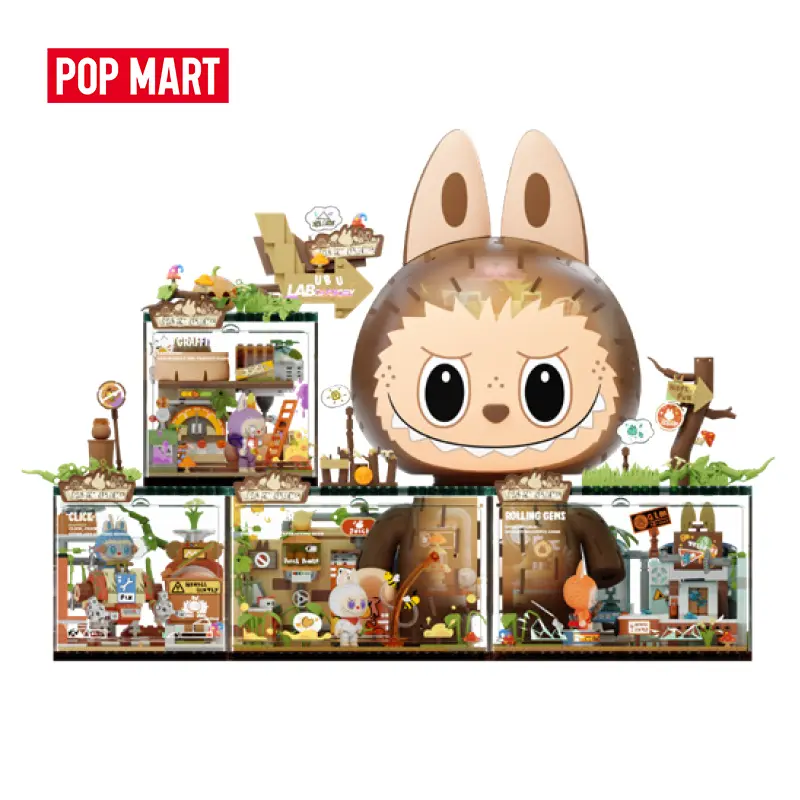 POP MART THE MONSTERS Forest Secret Base Series Blocks Wave II, LABUBU figure, Puzzle, Collection Toy, Action Figure, The Best Gift