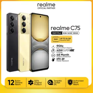 [LIVE EXCLUSIVE] realme C75 8GB+16GB*|128GB | IP66/68/69 Dust & Water Resistance| Military Grade Shock Resistance | 6000mAh Massive Battery