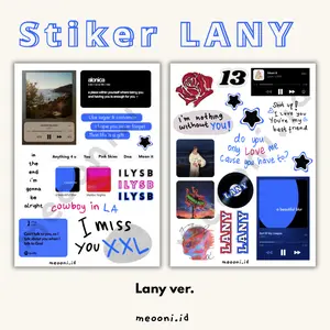 33pcs STIKER LANY | 28pcs STIKER NIKI | 36 STIKER TAYLOR SWIFT sticker pack