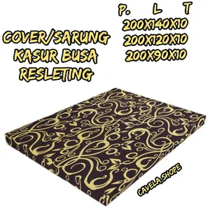 {grosir}Sarung Kasur Busa Resleting 200X140x10.200x120x10.200x90x10cm.motif Aesthetic single .