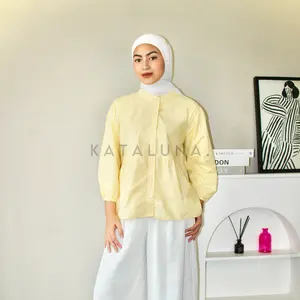 KYREN Blouse Katun Poplin - KatalunaClothing