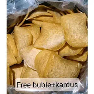 kerupuk udang 1kg uk.sedang  free bublewrap&kardus termurah