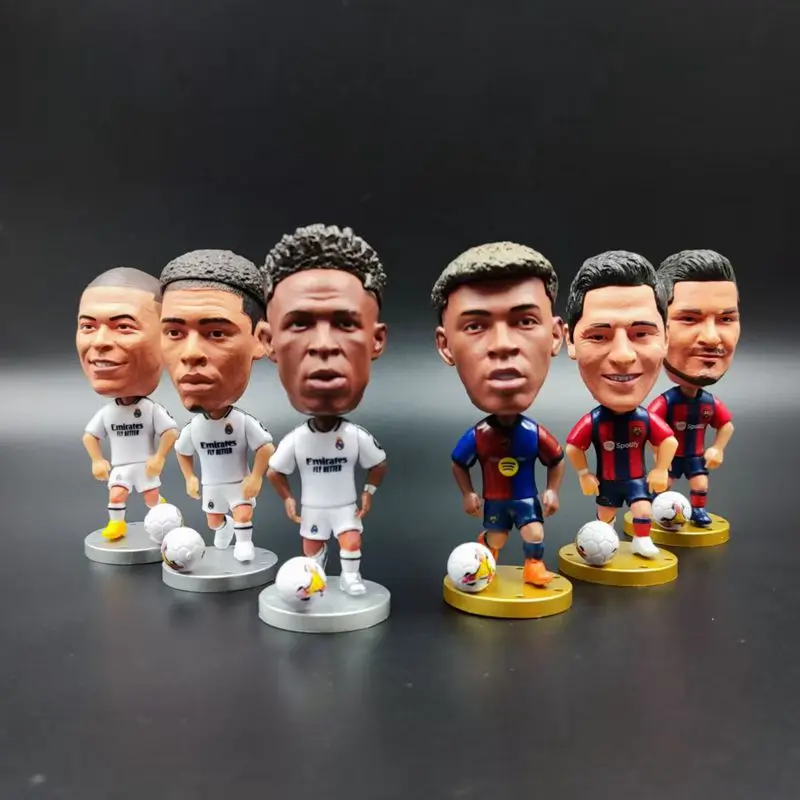 Yamal, Vinicius, Bellingham mini figures new fan collectibles