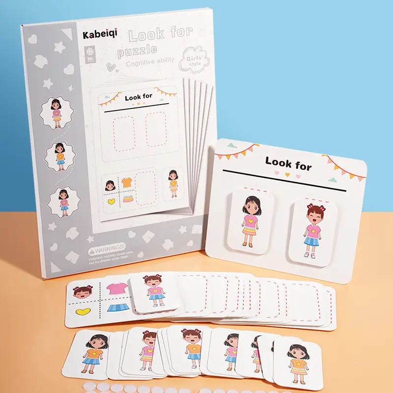 Find some interesting cards, exercise reverse thinking, compare to find differences and similarities, card games
