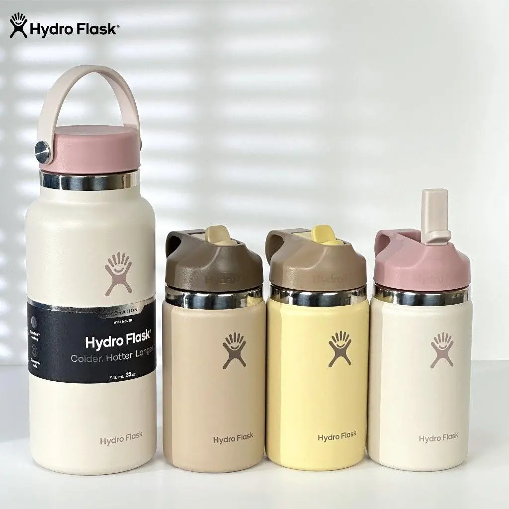 ⚡Limited Edition⚡Hydro Flask 20oz 32oz 40oz Wide Mouth 2.0 Water Bottle Vacuum Insulated Stainless Steel Bottle Outdoor Sports Cup Tumbler Mug