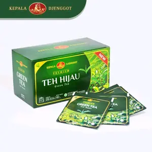 1(BOX) isi 25 sct TEH HIJAU cap KEPALA DJENGGOT | GREEN TEA