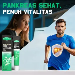 100% Original Graanvibes Herbal Gel - Comfortable, Lightweight & Practical to Carry Anywhere Moisturizer Body Massage Gel Natural Ingredients Gentle Formula Easy to Use