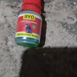 RYO SUPER GURAH Obat Burung Serak Infeksi Saluran Pernafasan