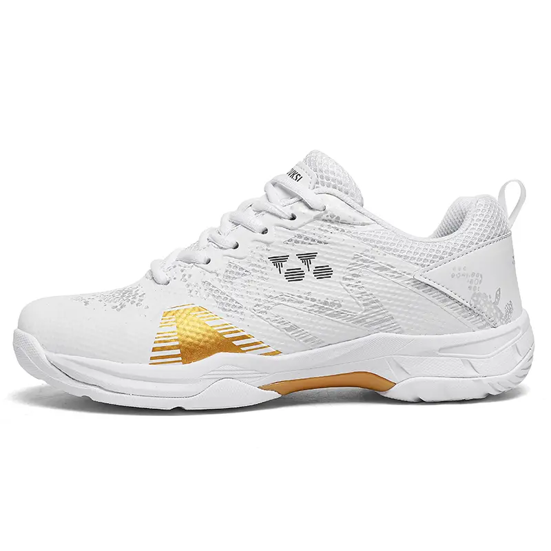 2025 New Unisex Badminton Shoes Shock Absorption Anti-slip Rubber Men Training Sports Tennis Shoes