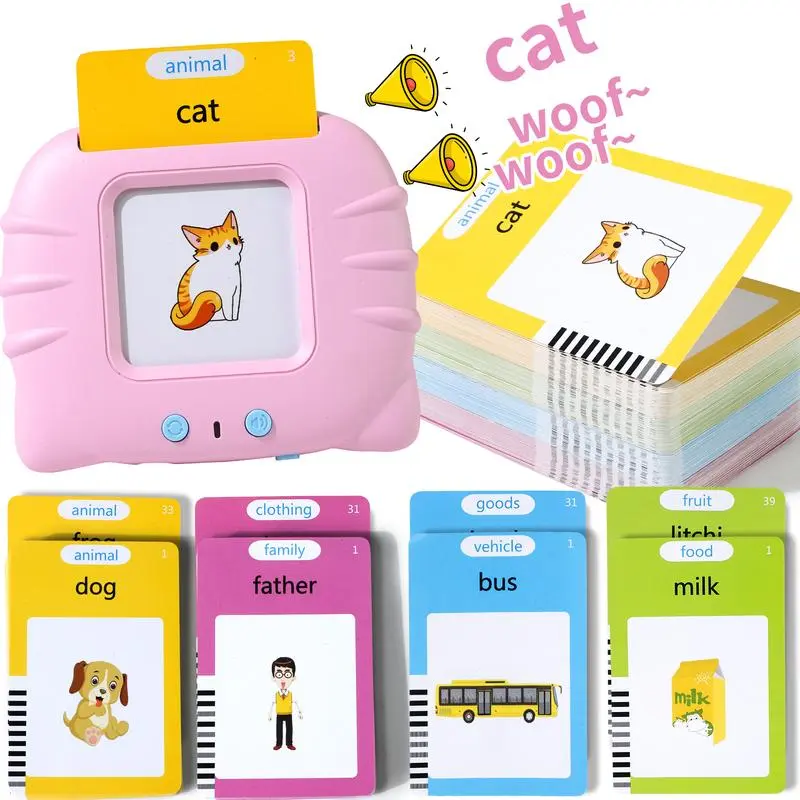Talking Flash Cards Learning Montessori Toys for Kids with 224 Sight Words