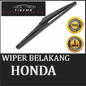 YIGEMA Wiper Belakang Honda Brio BRV CRV Elysion Freed HRV Jazz Mobilio Odyssey Stream Kaca Windshield Motorcycle Tempat