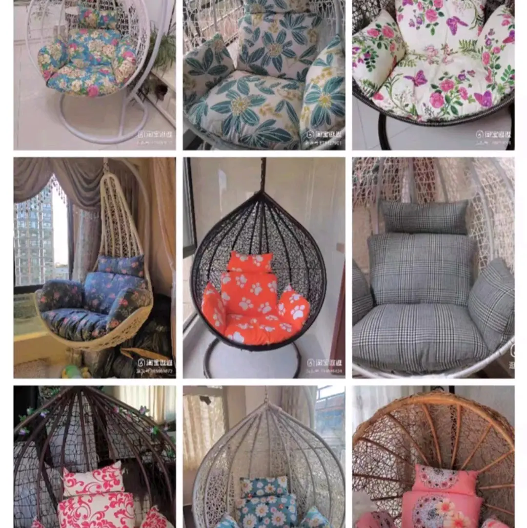 Cushion for swing chair egg chair /rattan chair single seat cushion
