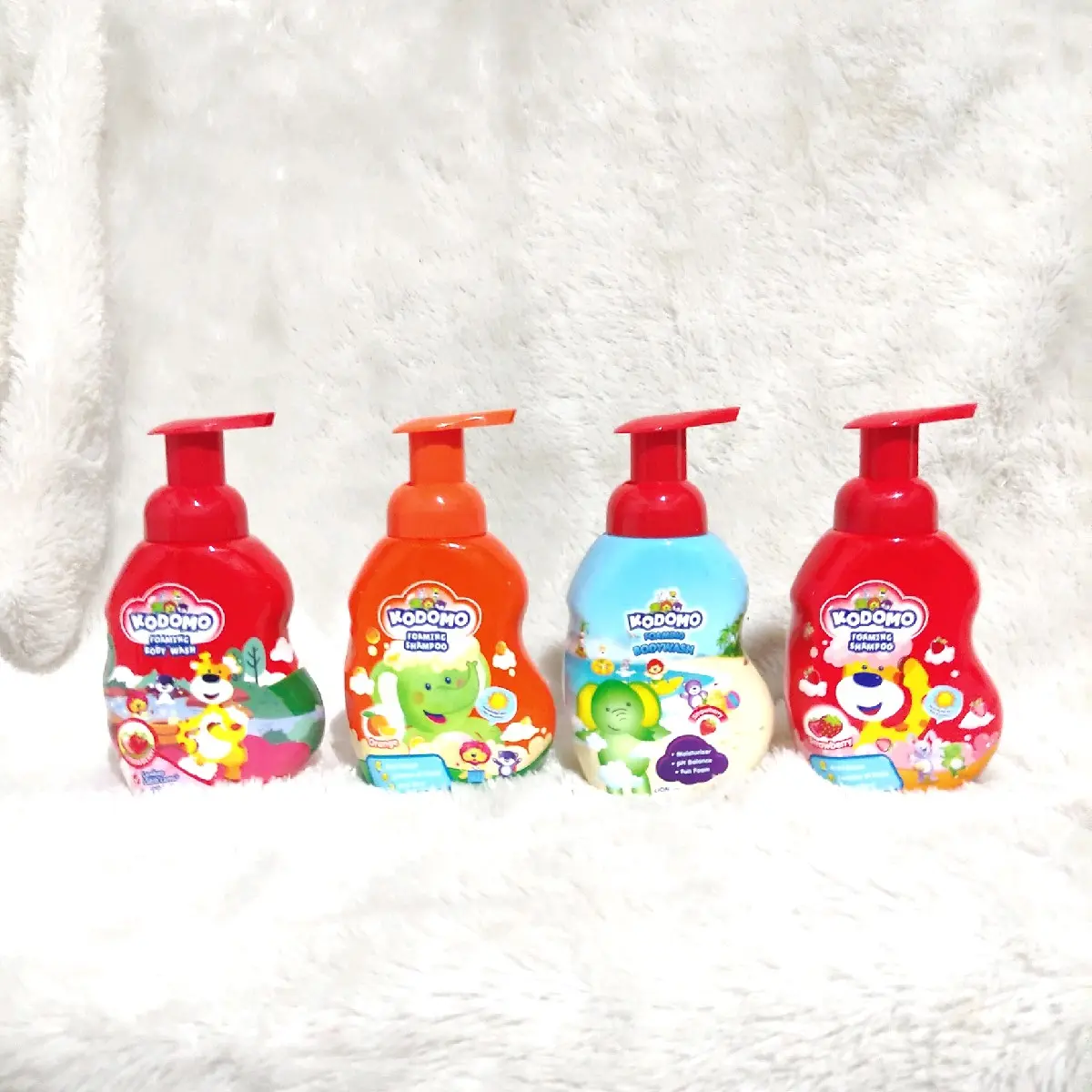 Shampo Sabun Mandi Anak Kodomo Body Wash Foaming Shampoo 250ml