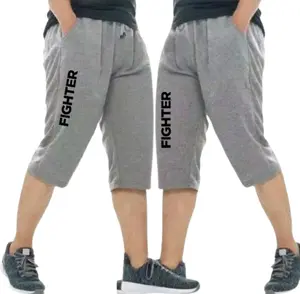TERLARIS Celana santai pria bawah lutut 3/4 ukuran JUMBO sport Dewasa Panjang Distro