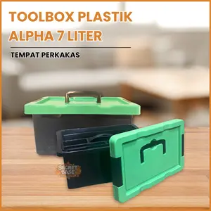 [COD] TOOLBOX SEDANG - Pegangan / Kotak Sekat / Kotak Perkakas / Box Plastik
