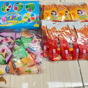PAKET B: PERMEN KIPAS 24PCS + SNACK TOKORASA 2PACK/10PCS + SILKYS ESKRIM 10PCS Snack