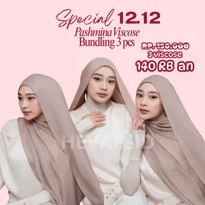 Heva - BUNDLING 3 Pcs Pashmina Viscose Bamboo & Modal LUXURY