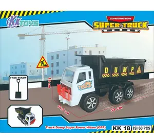 TRUK KANTONG KK 18 / TRUCK BAK DUMP / Mainan Truck Anak FREE SEKOP