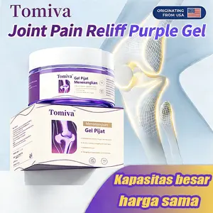 Tomiva&Korea nature Gel Pereda NyeriSendi Lutut Asli 50g - Krim Kolagen RadangSendi & Otot