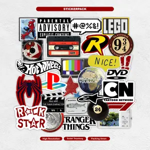 27PCS PCS STICKERPACK Y2k SUDAH TERPOTONG - Sticker Helm Hp Laptop DLL