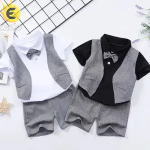 Baju Anak Laki-Laki Setelan Rompi Grey