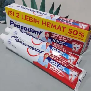 PEPSODENT PASTA GIGI WHETENING ISI 2PCS  PERKEMASAN 225gram ( Dapet isi 2pcs perkemasan )