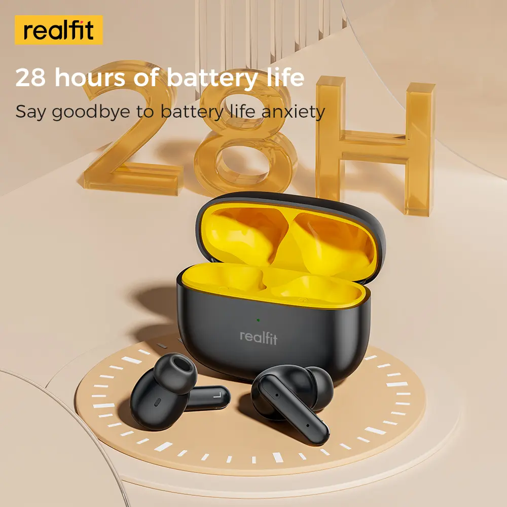 Tai nghe Bluetooth, Realfit F3 ANC, với Khử tiếng ồn -38dB, Chế độ trò chơi, Độ trễ thấp | BigBuy360 - bigbuy360.vn Tai nghe Bluetooth, Realfit F3 ANC, với Khử tiếng ồn -38dB, Chế độ trò chơi, Độ trễ thấp | BigBuy360 - bigbuy360.vn