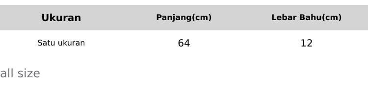 Loamor Sadira Tops - Baju Inner - Manset Muslim