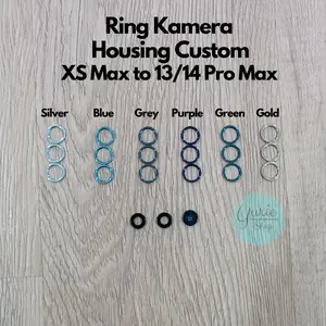 Ring Kamera Housing Custom Model XS Max to 13/14 Pro Max (3.5Cm)