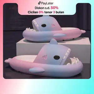 Starlight Sandal Hiu Sandal Baby Shark Dewasa Sendal Anak Perempuan Shark Sendal Jelly Aneka Warna Motif Sandal Indoor dan Outdoor HSN601