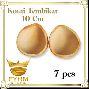 KOWI TEMBIKAR PADANG ukuran 10 cm isi 7 pcs Alat lebur Emas