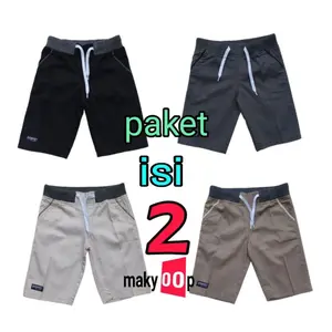 Celana Pendek Chinos 35 ribu isi 2 celana