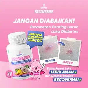 MOMSY RECOVERME – Pendukung Penyembuhan Luka Diabetes | Ikan Gabus, Daun Binahong & Enzim Bromelain