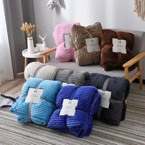 Selimut Bulu Tebal 180x200 Motif Polos Embos Terlaris Termurah Asriyasashii Berkualitas Kado Kain
