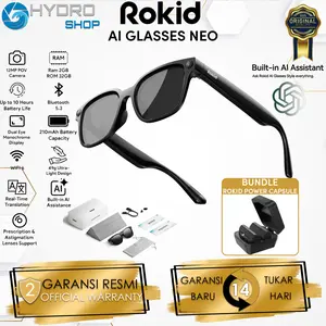Rokid AI Glasses Neo Style Smart Glasses 12MP / Kacamata Rokid AI Smart Glasses Neo