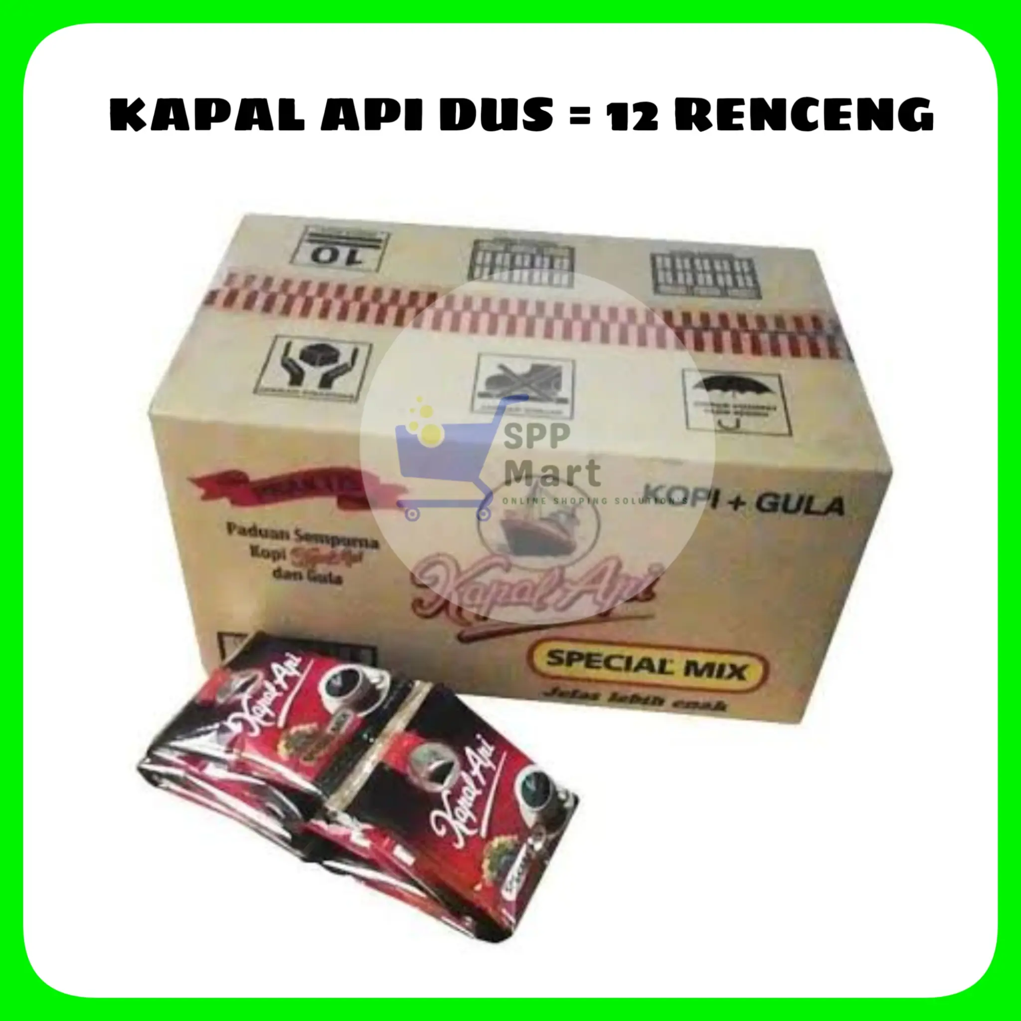 CM10 KOPI KAPAL API SPECIAL MIX ( 12 RENCENG ) DUS