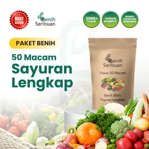 Paket 50 Bibit Sayuran Varian Tanaman Lengkap - Benih Seribuan
