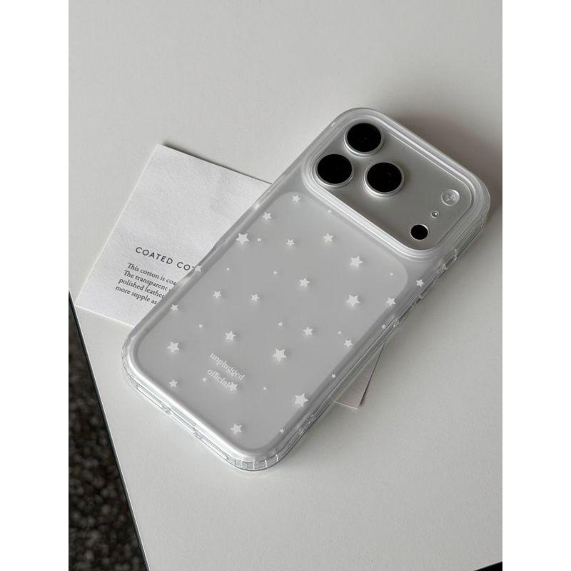 Ống lưng iPhone họa tiết sao lấp lánh toàn bề mặt, tương thích iPhone…
