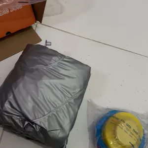 Bean Bag Dewasa Single Sofa agnin Minimalis 108cm*108cm*85cm Coklat Tahan Air Pompa Gratis Kuat & Tahan Lama Desain Elegan Furniture，Sofa tunggal untuk rumah kecil, sofa tiup santai, tebal dan mudah dibawa