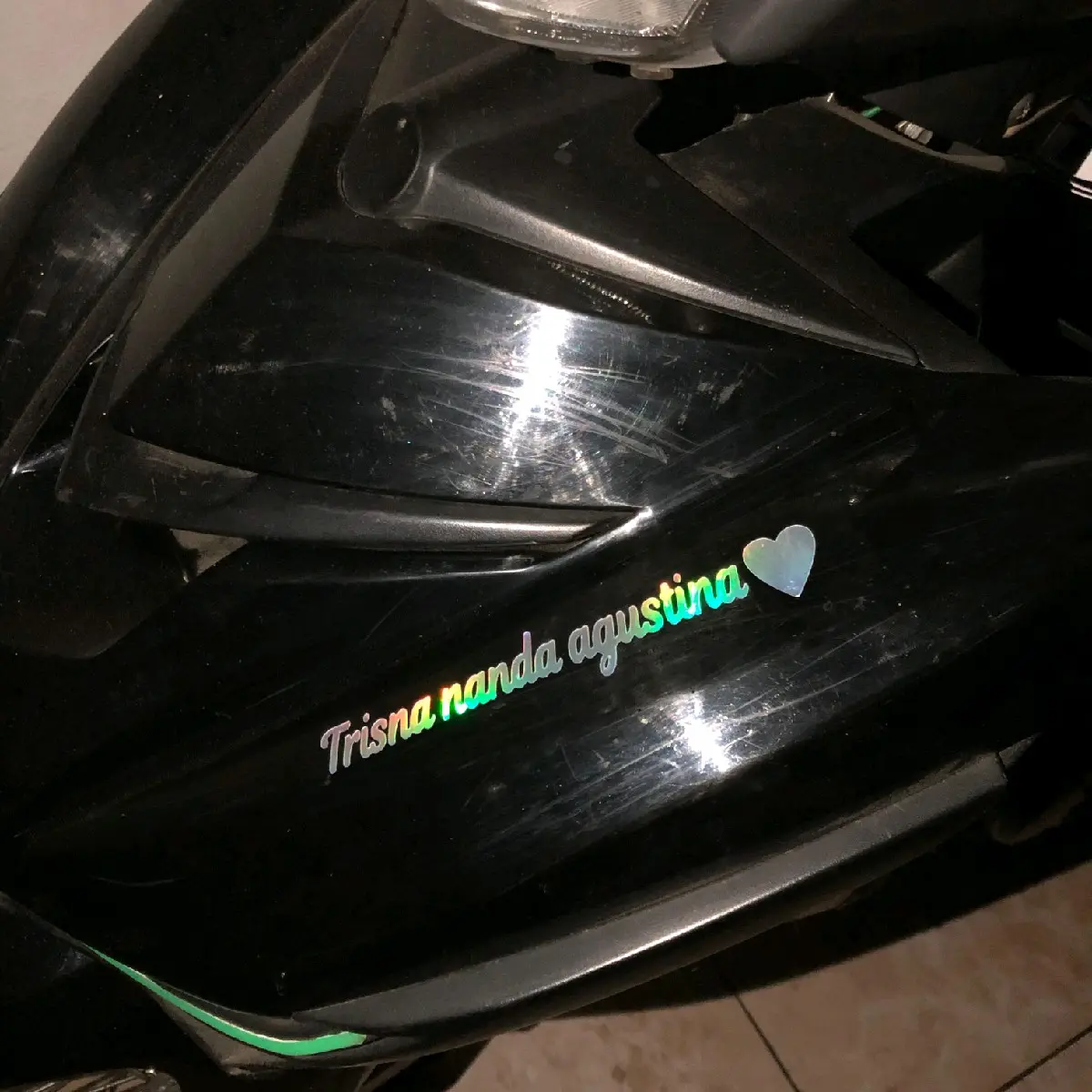 (10rb isi 3) Stiker Custom Nama