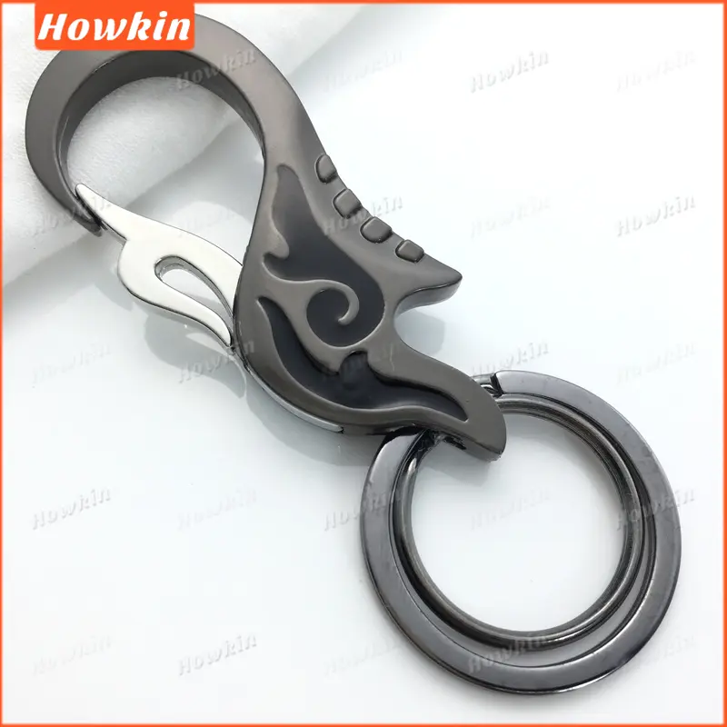 New waist mounted car keychain  Unique Metal Enamel Keychain  Motorcycle key chain